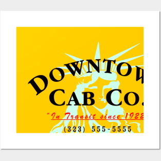 Downtown Cab Co. Liberty Posters and Art